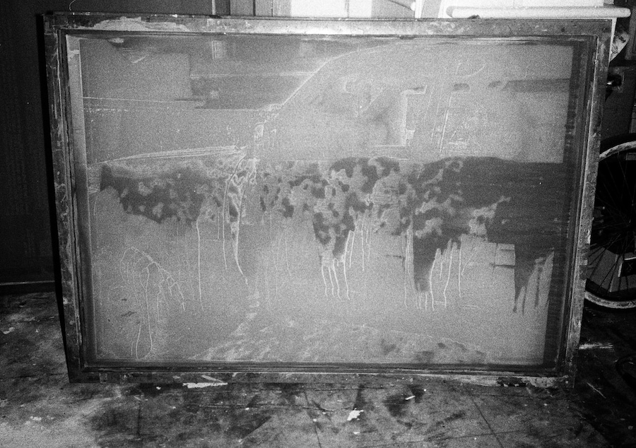 Kingsley Ifill’s studio, photographed by Alice Dellal 24