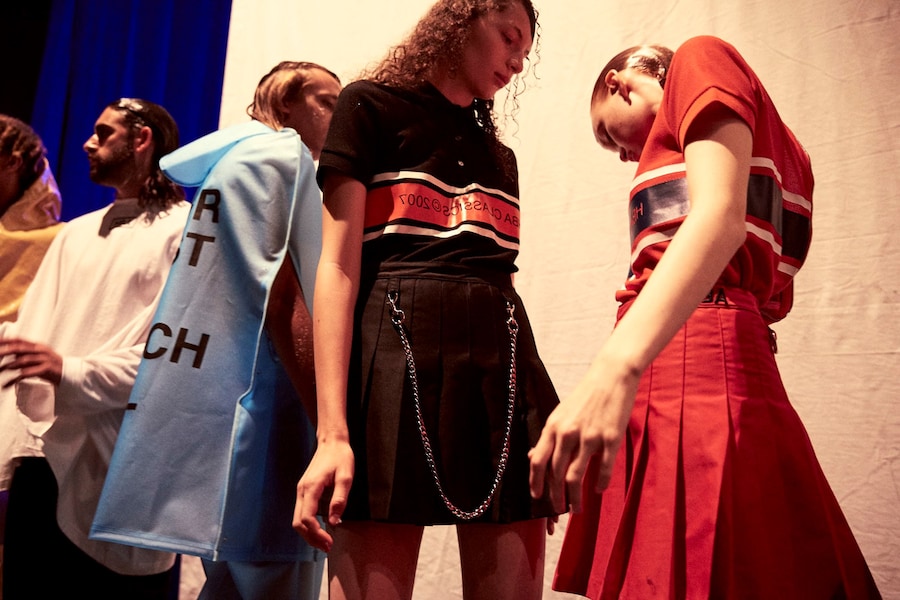 Backstage at Hood By Air SS17 15