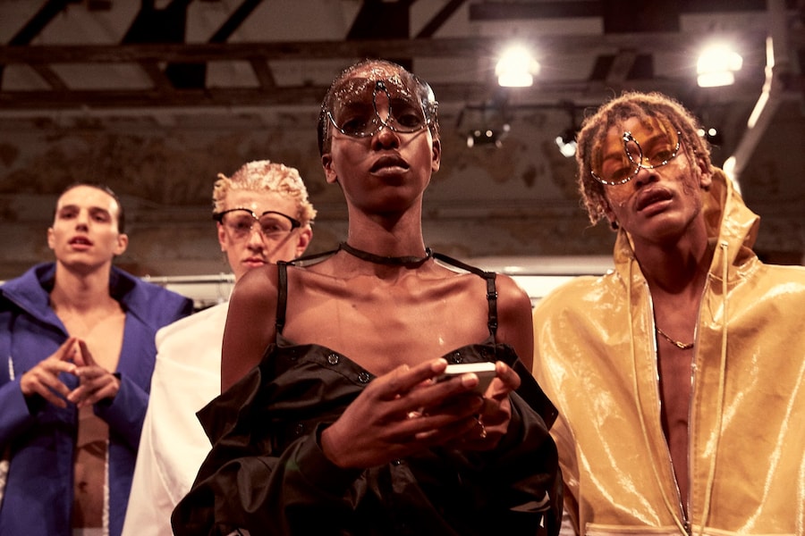 Backstage at Hood By Air SS17 13