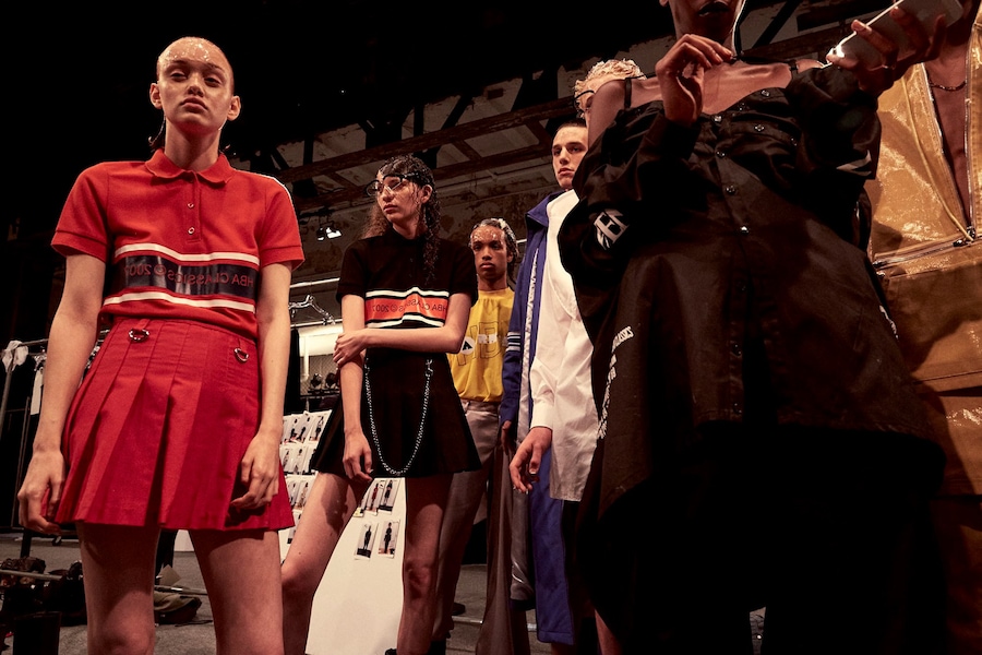 Backstage at Hood By Air SS17 11