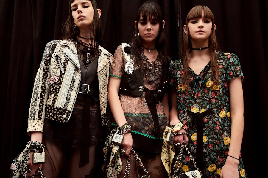 Coach SS17 womenswear NYFW Dazed backstage 1