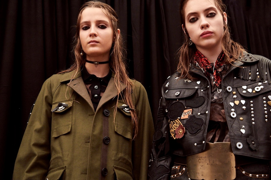 Coach SS17 womenswear NYFW Dazed backstage 6