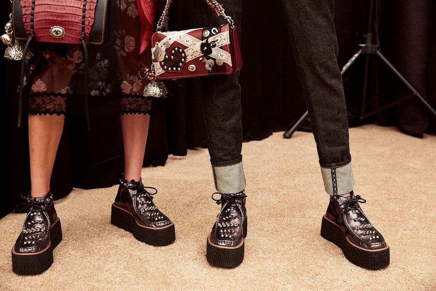 Coach SS17 womenswear NYFW Dazed backstage 23