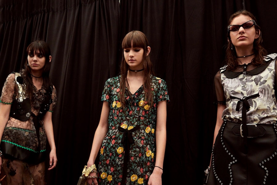 Coach SS17 womenswear NYFW Dazed backstage 15
