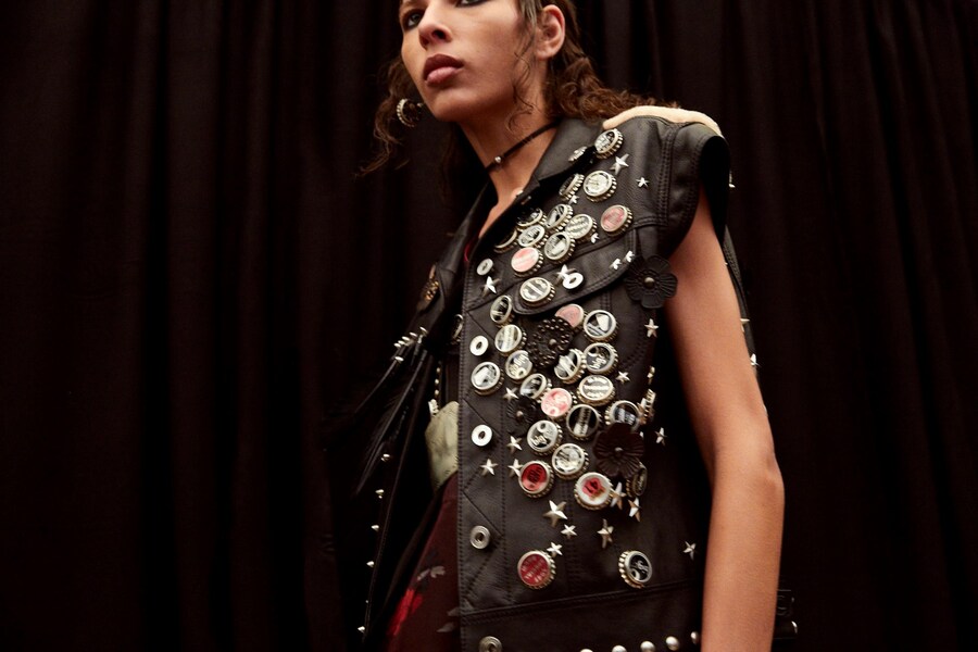 Coach SS17 womenswear NYFW Dazed backstage 18