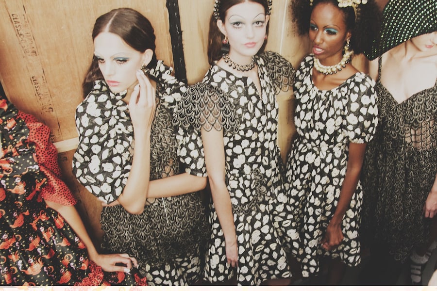 Ryan LO SS17 backstage fashion week New York Dazed 10
