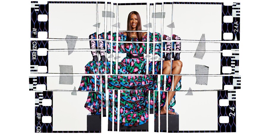 Iman Kenzo X H&amp;M 1