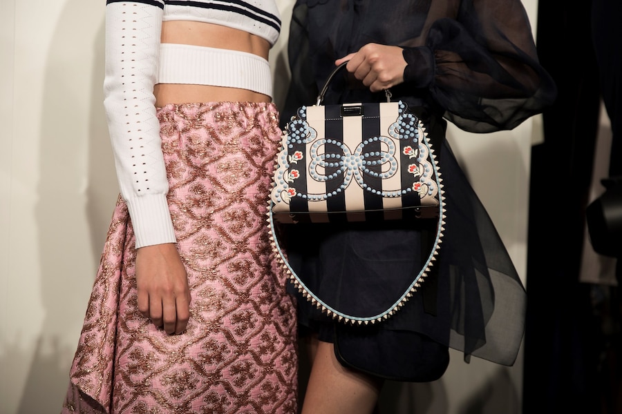 Backstage at Fendi SS17 MFW Dazed 21