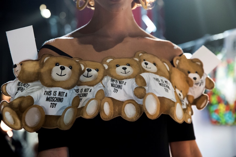 Moschino SS17 womenswear Milan Dazed backstage 27
