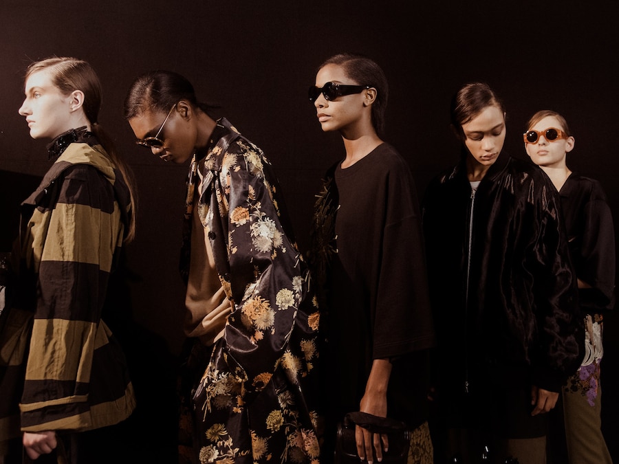 Backstage at Dries Van Noten SS17 17