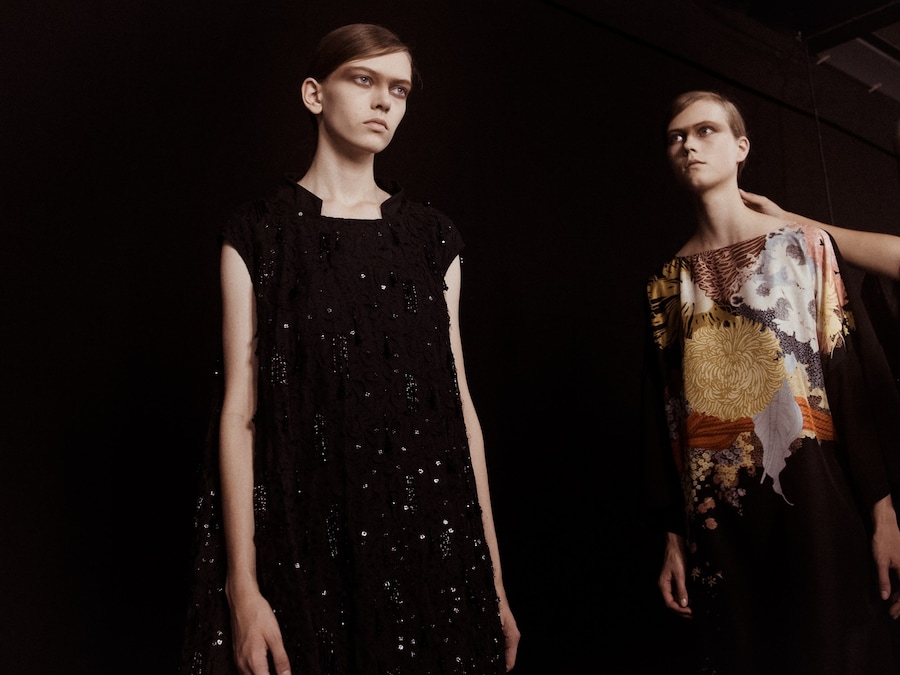 Backstage at Dries Van Noten SS17 11