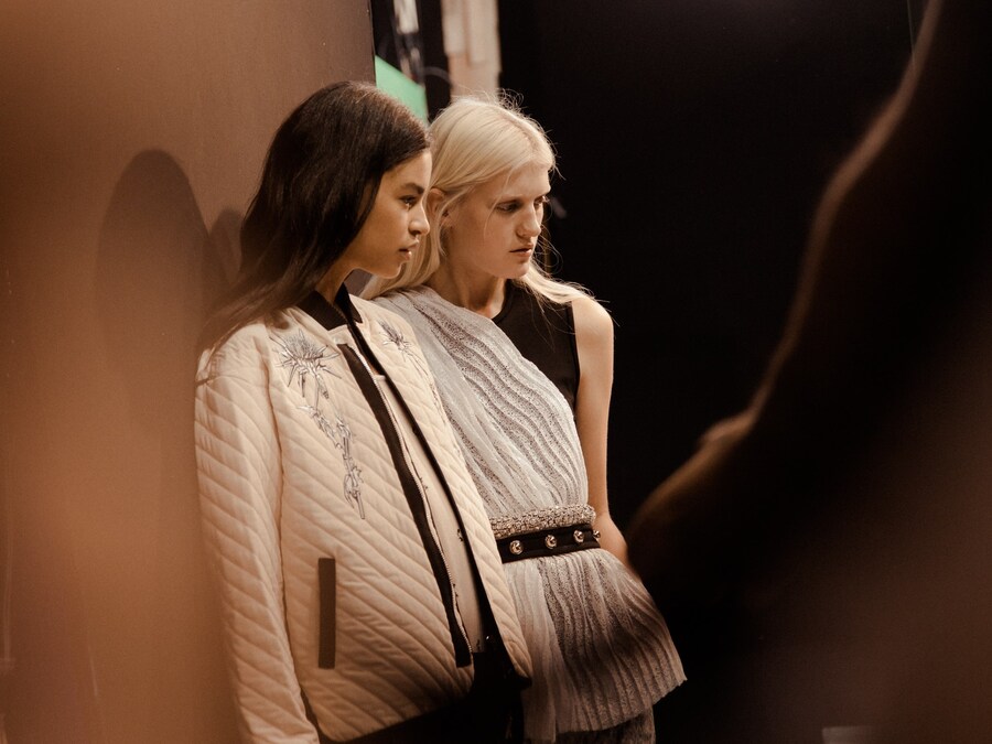 Carven SS17 Paris womenswear backstage Dazed 18