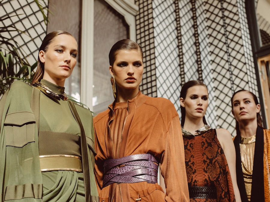 Balmain SS17 Paris womenswear backstage Dazed 5