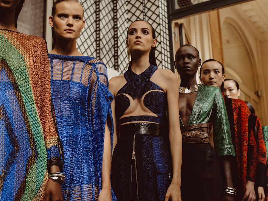 Balmain SS17 Paris womenswear backstage Dazed 8