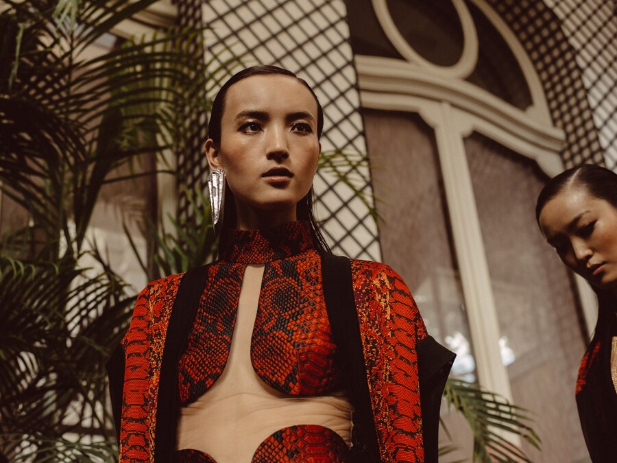 Balmain SS17 Paris womenswear backstage Dazed 18