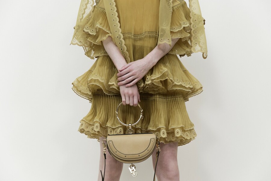 Backstage at Chloé SS17 PFW Dazed 16