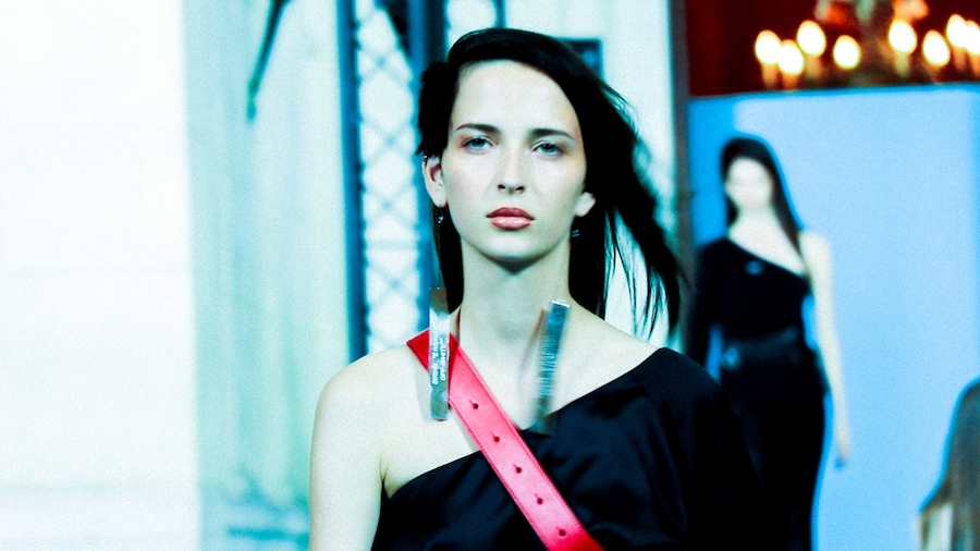 Off-White SS17 Paris womenswear backstage Dazed 19