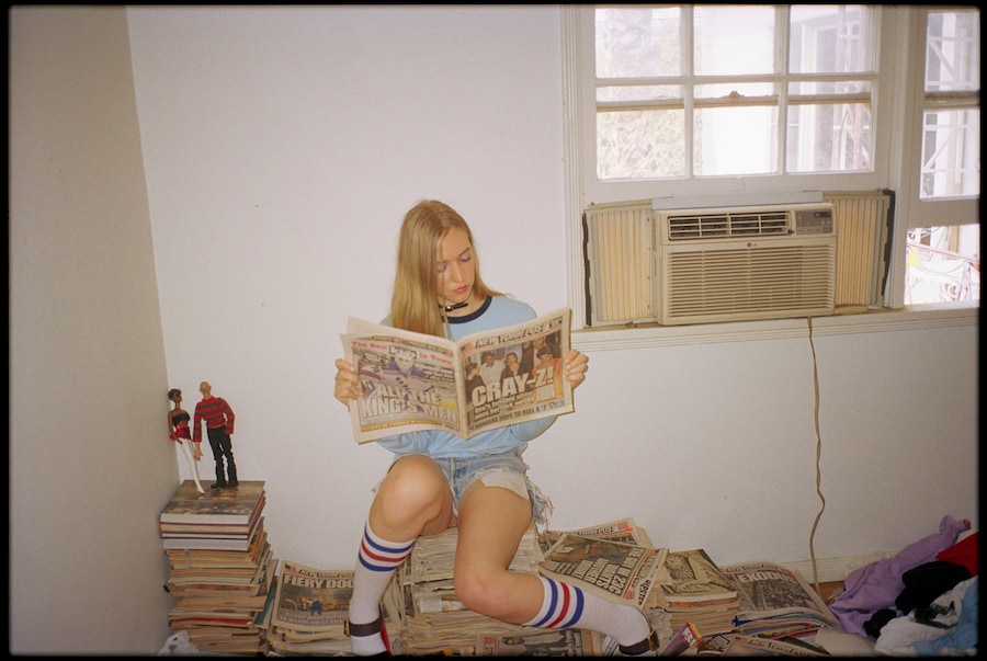 MadeMe x X-girl AW16 Lookbook Coco Gordon Moore 7