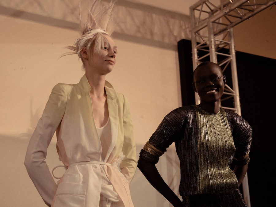 Haider Ackermann SS17 PFW womenswear backstage Dazed 18