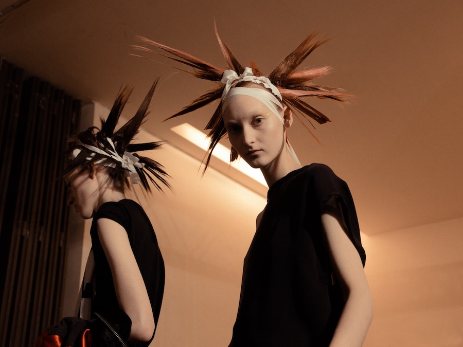 Haider Ackermann SS17 PFW womenswear backstage Dazed 9