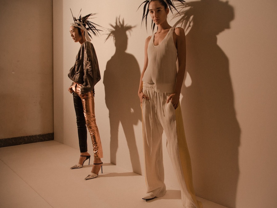 Haider Ackermann SS17 PFW womenswear backstage Dazed 25