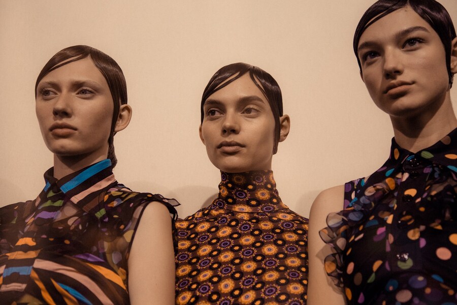 Givenchy SS17 PFW womenswear backstage Dazed 9