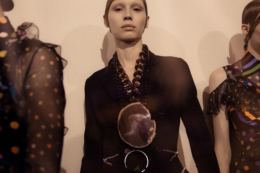 Givenchy SS17 PFW womenswear backstage Dazed 15