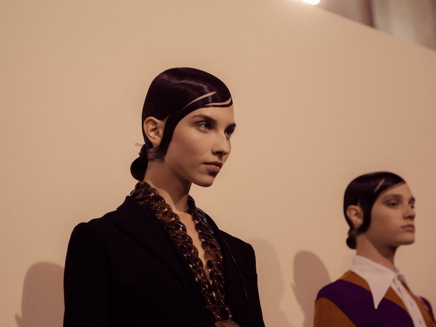 Givenchy SS17 PFW womenswear backstage Dazed 21