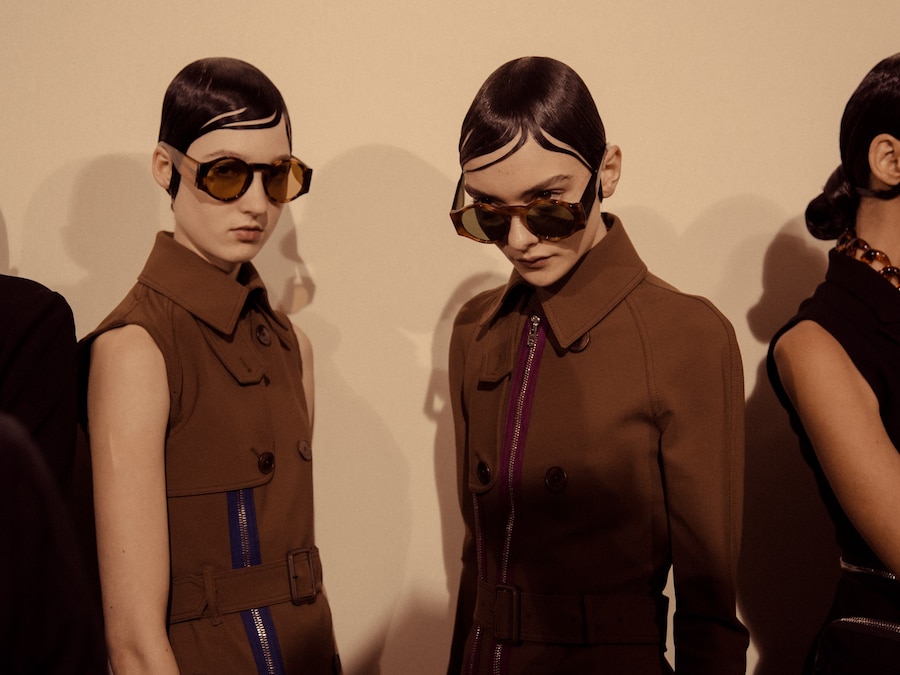 Givenchy SS17 PFW womenswear backstage Dazed 23
