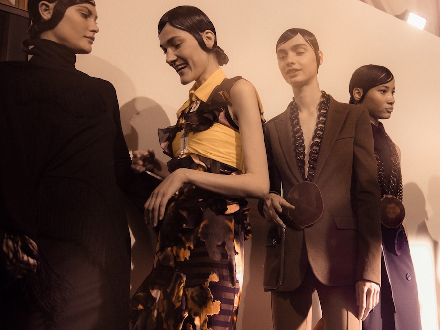 Givenchy SS17 PFW womenswear backstage Dazed 26