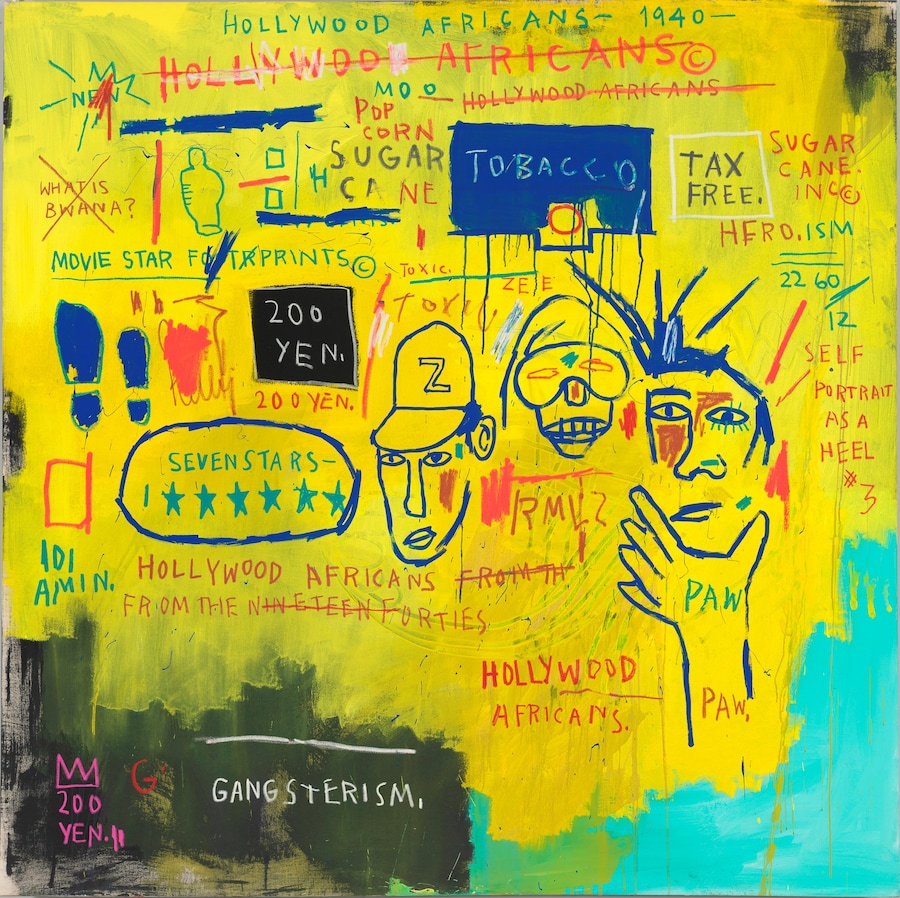 2. Jean-Michel Basquiat, Hollywood Africans, 1983, 1