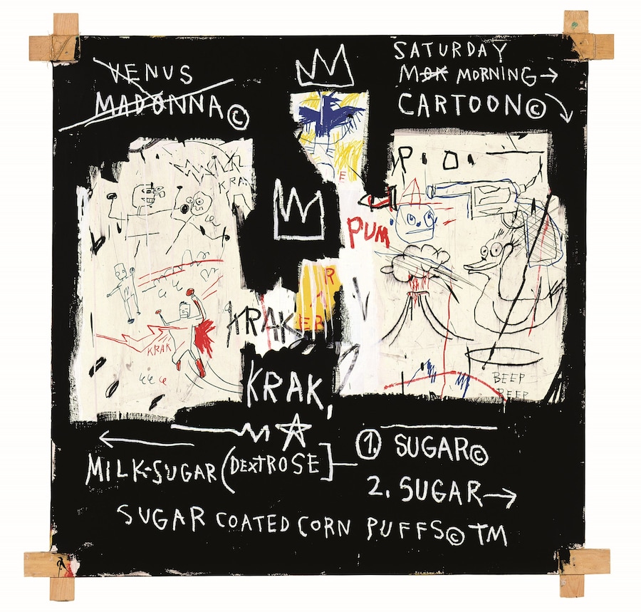 5. Jean-Michel Basquiat, A Panel of Experts, 1982, 4