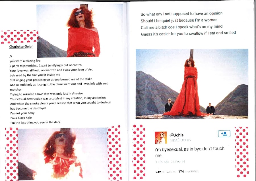 Achey Breaky Heart zine 1