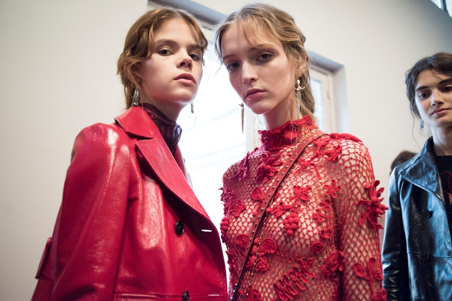 Backstage at Valentino SS17 Spring 2017 24