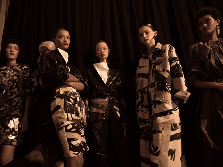 Backstage at Kenzo SS17 Womenswear PFW Dazed 5