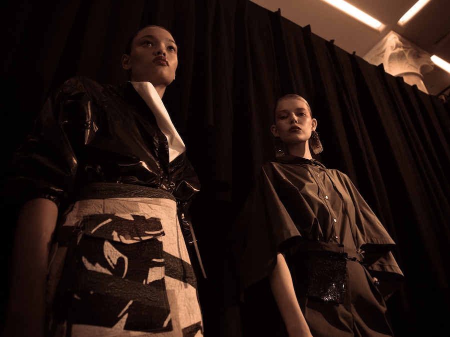 Backstage at Kenzo SS17 Womenswear PFW Dazed 10