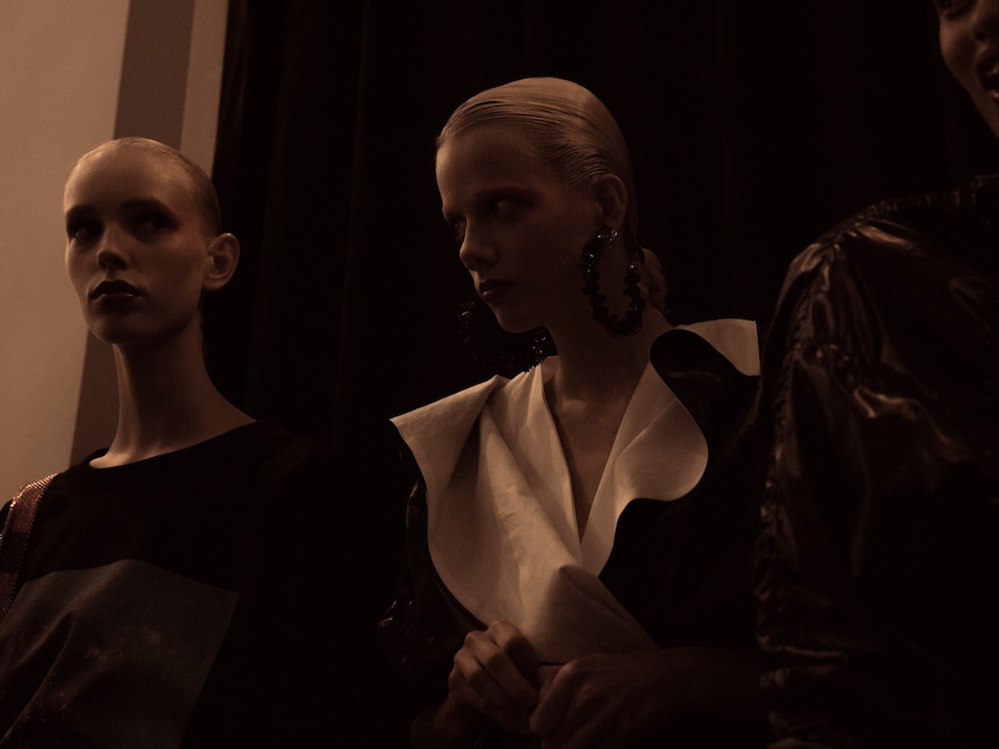 Backstage at Kenzo SS17 Womenswear PFW Dazed 18