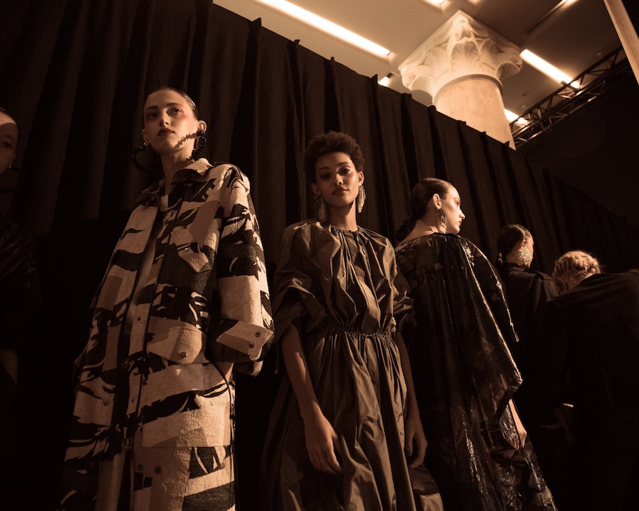 Backstage at Kenzo SS17 Womenswear PFW Dazed 6