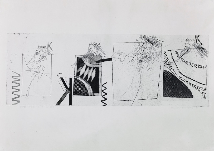 David Hockney Early Etchings Rare 7