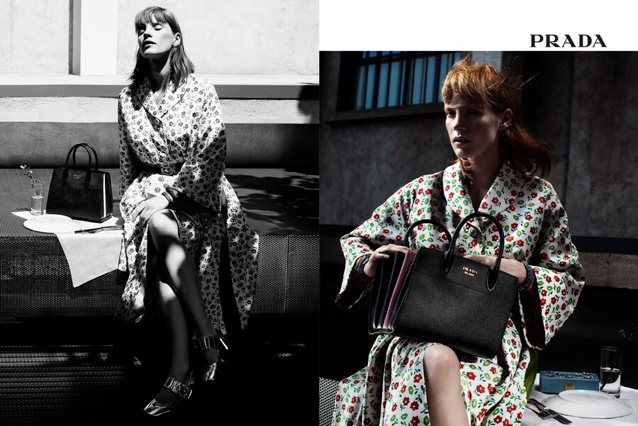 Prada Cruise 2017 Willy Vanderperre Jessica Chastain 1