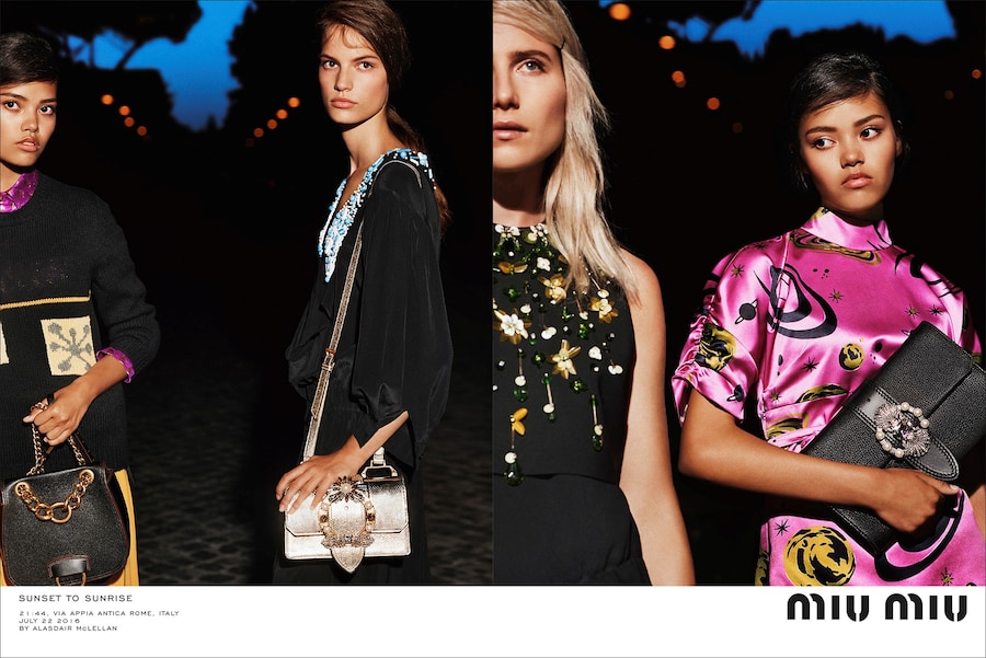 Miu Miu Cruise 2017 Alasdair McLellan Katie Grand Dree Hemim 1