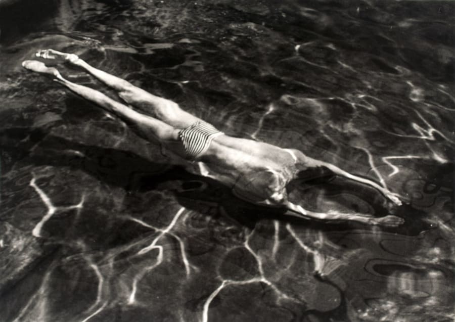 Andr&#233; Kert&#233;sz Underwater Swimmer, Esztergom, Hun 0