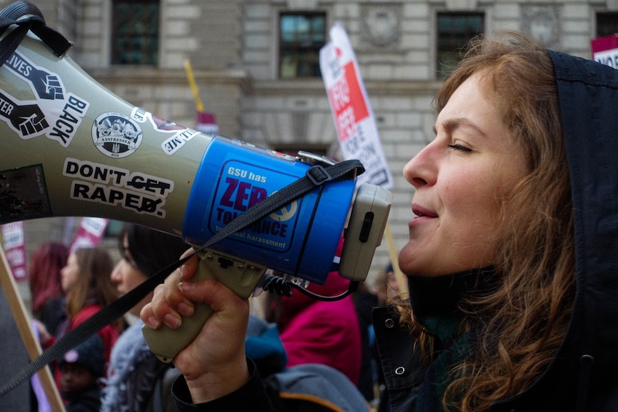 London students protest 16