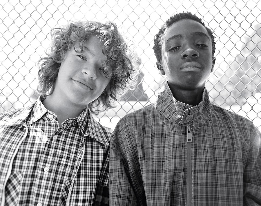 Gaten Matarazzo Caleb McLaughlin Stranger Things Dazed 2016 2