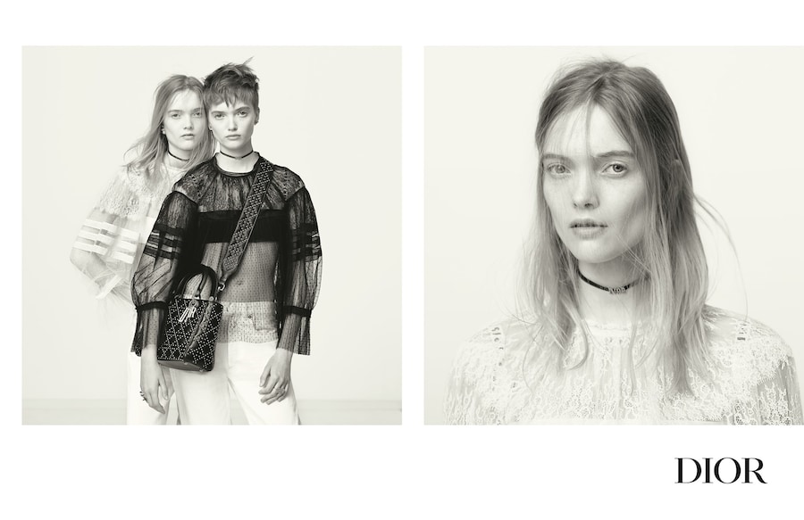 Dior SS17 campaign Brigitte Lacombe Ruth May Bell twins 0
