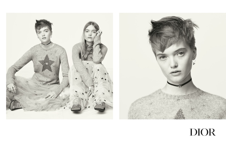 Dior SS17 campaign Brigitte Lacombe Ruth May Bell twins 2
