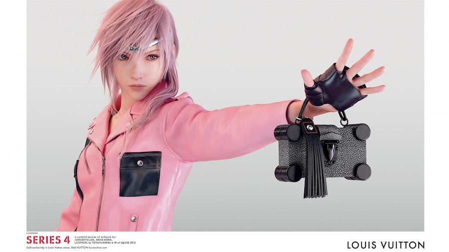 Nicolas Ghesqui&#232;re Louis Vuitton Final Fantasy’s Lightning 6