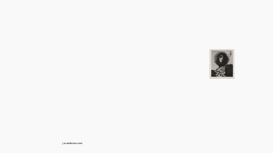 J.W.Anderson SS16 campaign stamp 7