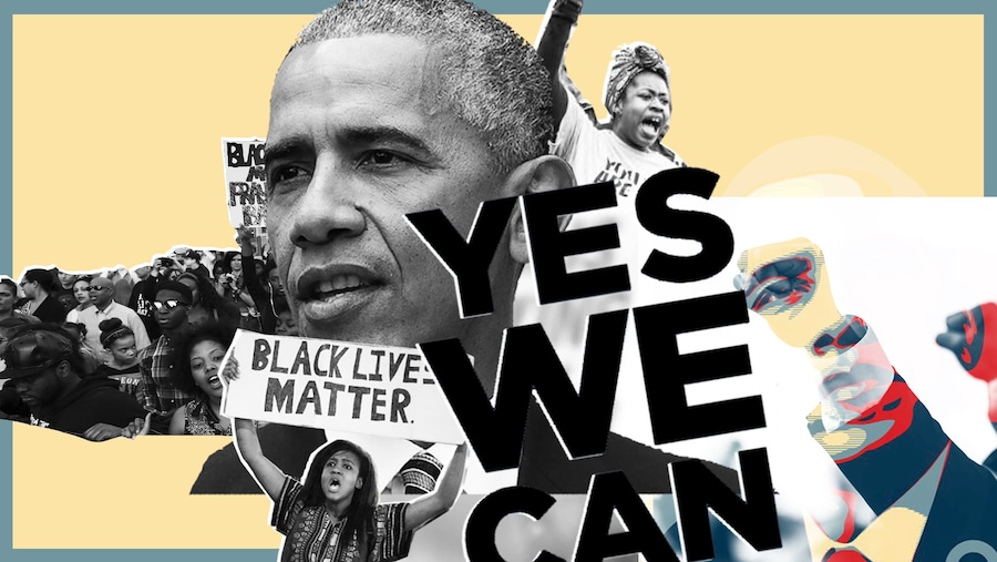 Obama, Yes We Can, Collage