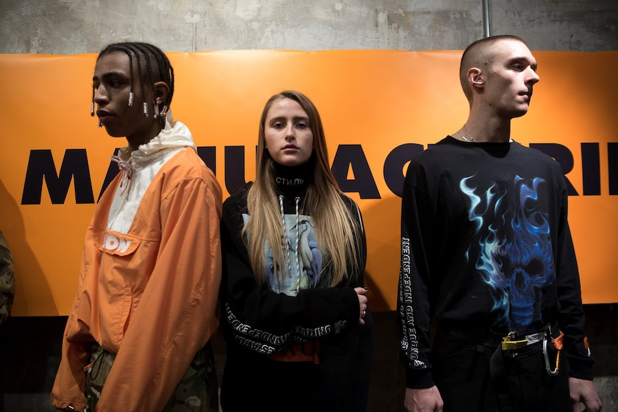 Heron Preston AW17 Menswear Paris Dazed 1